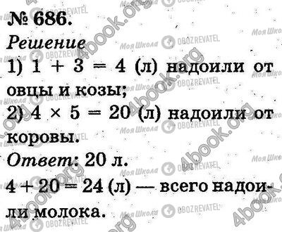 ГДЗ Математика 2 класс страница 686